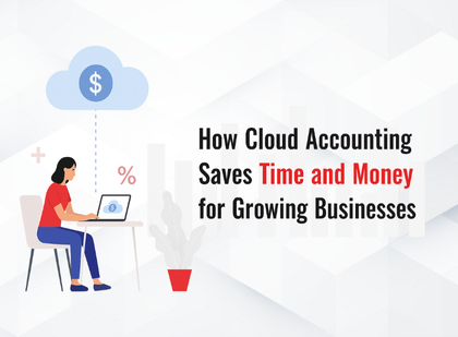 Cloud accounting software helping growing businesses save time and reduce costs