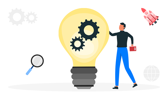 Miracle Cloud Vision Illustration